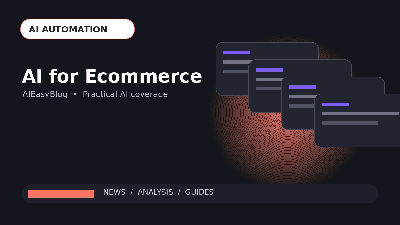Ai Automation Ecommerce 2026