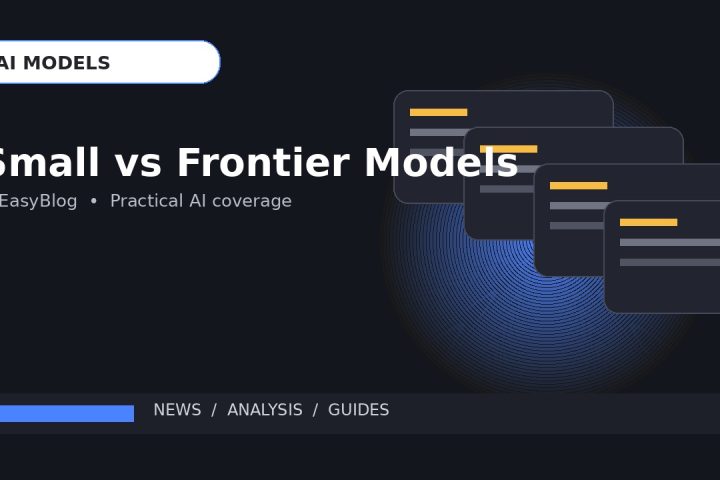 Small Ai Models Vs Frontier Models 2026